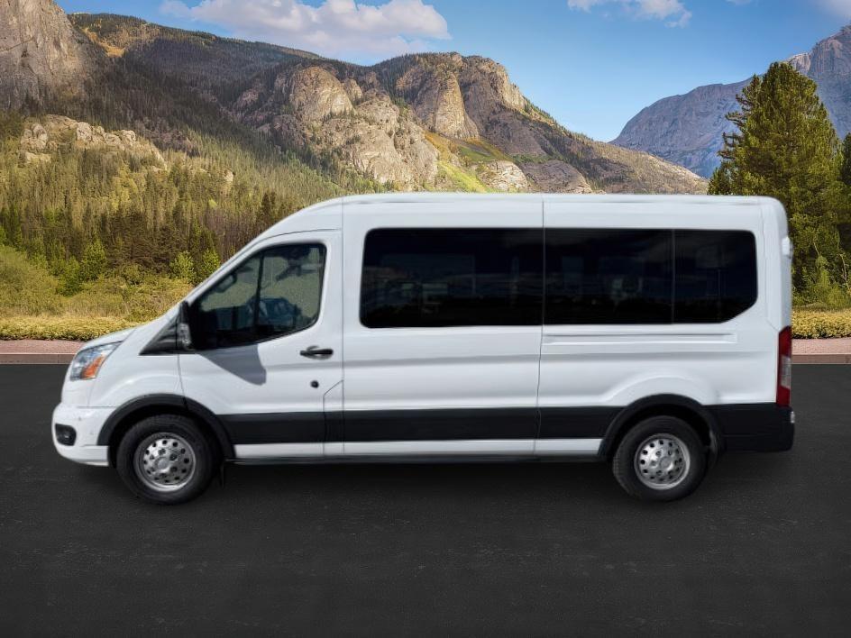 2022 Oxford White /Ebony Ford Transit Wagon XLT (1FBAX9C82NK) with an V6, 3.5L engine, 10-speed automatic transmission, located at 1175 N Woodruff Ave, Idaho Falls, ID, 83401, 43.506901, -111.999657 - <b>Vehicle Details</b><br>Discover the versatility and confidence of this pre-owned 2022 Ford Transit Wagon T-350 Med Roof Slide XL, a smart choice for families, shuttle service, or business use. With only 47,829 miles, this spacious passenger van delivers the capability you need with the comfort yo- Photo#23