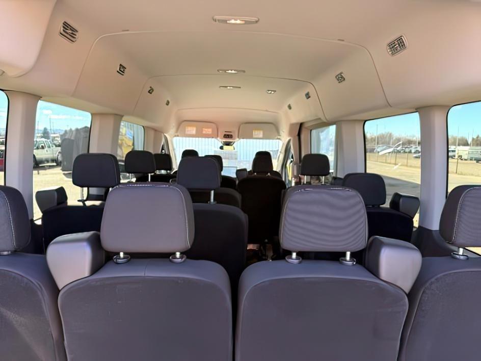2022 Oxford White /Ebony Ford Transit Wagon XLT (1FBAX9C82NK) with an V6, 3.5L engine, 10-speed automatic transmission, located at 1175 N Woodruff Ave, Idaho Falls, ID, 83401, 43.506901, -111.999657 - <b>Vehicle Details</b><br>Discover the versatility and confidence of this pre-owned 2022 Ford Transit Wagon T-350 Med Roof Slide XL, a smart choice for families, shuttle service, or business use. With only 47,829 miles, this spacious passenger van delivers the capability you need with the comfort yo- Photo#27