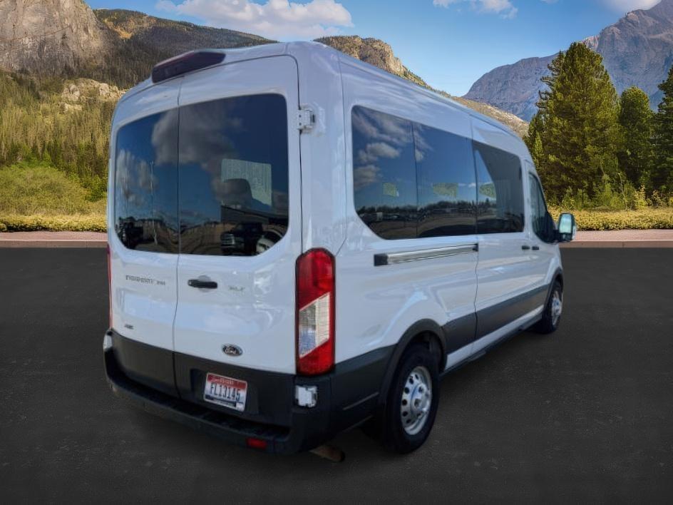 2022 Oxford White /Ebony Ford Transit Wagon XLT (1FBAX9C82NK) with an V6, 3.5L engine, 10-speed automatic transmission, located at 1175 N Woodruff Ave, Idaho Falls, ID, 83401, 43.506901, -111.999657 - <b>Vehicle Details</b><br>Discover the versatility and confidence of this pre-owned 2022 Ford Transit Wagon T-350 Med Roof Slide XL, a smart choice for families, shuttle service, or business use. With only 47,829 miles, this spacious passenger van delivers the capability you need with the comfort yo- Photo#28