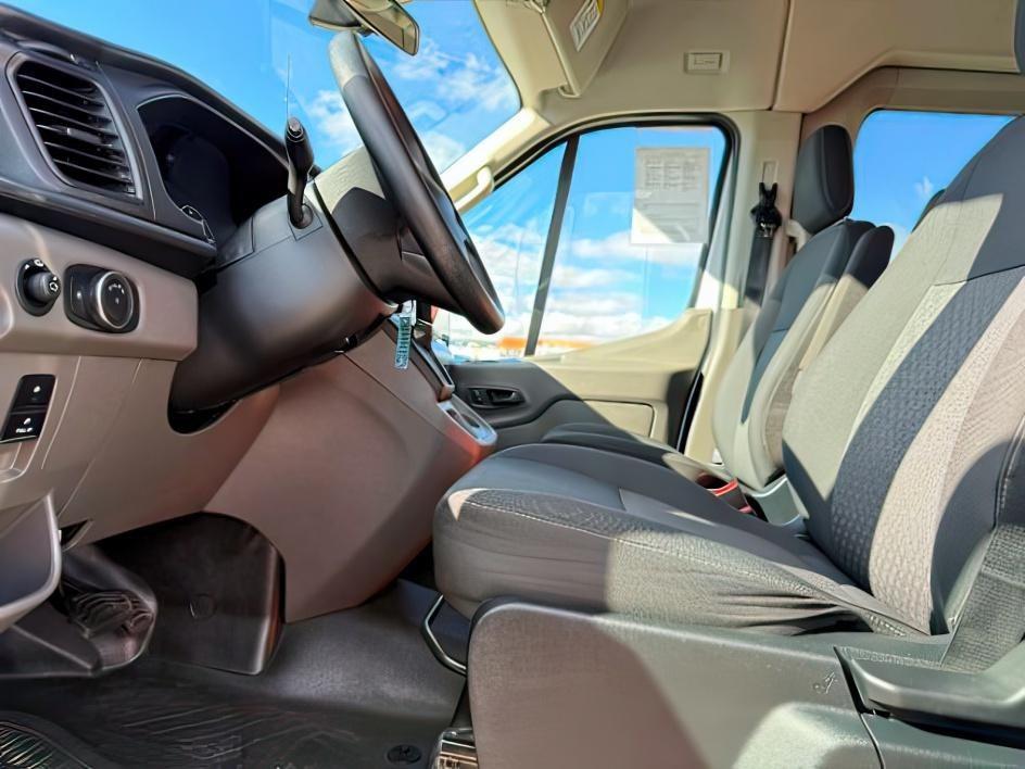 2022 Oxford White /Ebony Ford Transit Wagon XLT (1FBAX9C82NK) with an V6, 3.5L engine, 10-speed automatic transmission, located at 1175 N Woodruff Ave, Idaho Falls, ID, 83401, 43.506901, -111.999657 - <b>Vehicle Details</b><br>Discover the versatility and confidence of this pre-owned 2022 Ford Transit Wagon T-350 Med Roof Slide XL, a smart choice for families, shuttle service, or business use. With only 47,829 miles, this spacious passenger van delivers the capability you need with the comfort yo- Photo#34