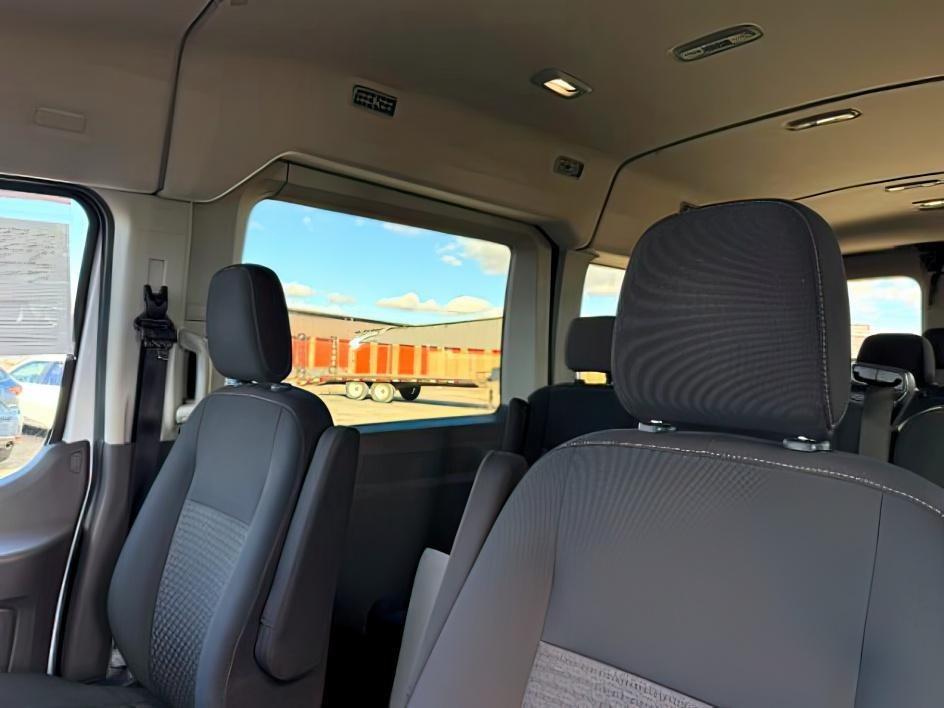 2022 Oxford White /Ebony Ford Transit Wagon XLT (1FBAX9C82NK) with an V6, 3.5L engine, 10-speed automatic transmission, located at 1175 N Woodruff Ave, Idaho Falls, ID, 83401, 43.506901, -111.999657 - <b>Vehicle Details</b><br>Discover the versatility and confidence of this pre-owned 2022 Ford Transit Wagon T-350 Med Roof Slide XL, a smart choice for families, shuttle service, or business use. With only 47,829 miles, this spacious passenger van delivers the capability you need with the comfort yo- Photo#40