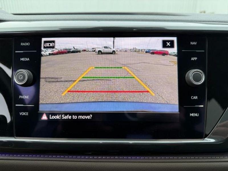 2022 Cornflower Blue /Gray/Black Volkswagen Taos SEL (3VV2X7B2XNM) with an 4 Cyl, 1.5L engine, 7-speed auto-shift manual transmission, located at 1175 N Woodruff Ave, Idaho Falls, ID, 83401, 43.506901, -111.999657 - <b>Vehicle Details</b><br>Looking for a stylish, capable SUV in Idaho Falls, ID? This pre-owned 2022 Volkswagen Taos SEL 4Motion delivers the comfort, technology, and confidence you want in a premium compact crossover. Equipped with AWD and a 4-cylinder, 1.5L gasoline engine, the Volkswagen Taos is- Photo#14