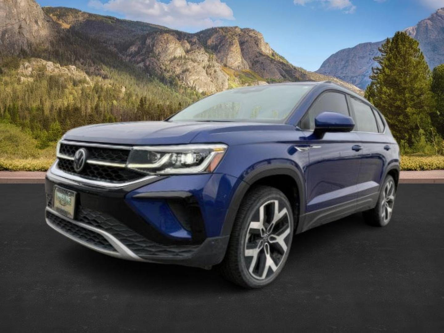 2022 Cornflower Blue /Gray/Black Volkswagen Taos (3VV2X7B2XNM) with an 15L I-4 gasoline direct injection engine, Automatic transmission, located at 1175 N Woodruff Ave, Idaho Falls, ID, 83401, 43.506901, -111.999657 - At Timberline Auto, finding a great deal on your next vehicle is always easy! Our experienced sales staff's goal is to help find you the right vehicle at the right price! Our knowledgeable finance department has options for almost any credit score. We offer extended service contract options to prote - Photo#0