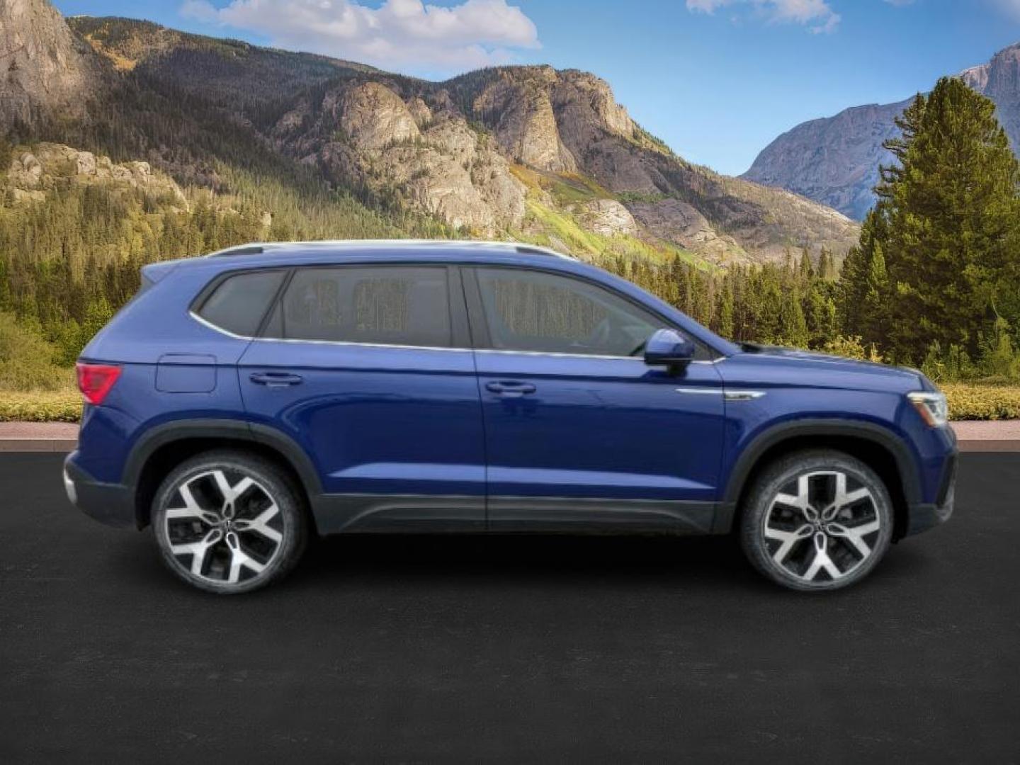 2022 Cornflower Blue /Gray/Black Volkswagen Taos (3VV2X7B2XNM) with an 15L I-4 gasoline direct injection engine, Automatic transmission, located at 1175 N Woodruff Ave, Idaho Falls, ID, 83401, 43.506901, -111.999657 - At Timberline Auto, finding a great deal on your next vehicle is always easy! Our experienced sales staff's goal is to help find you the right vehicle at the right price! Our knowledgeable finance department has options for almost any credit score. We offer extended service contract options to prote - Photo#7