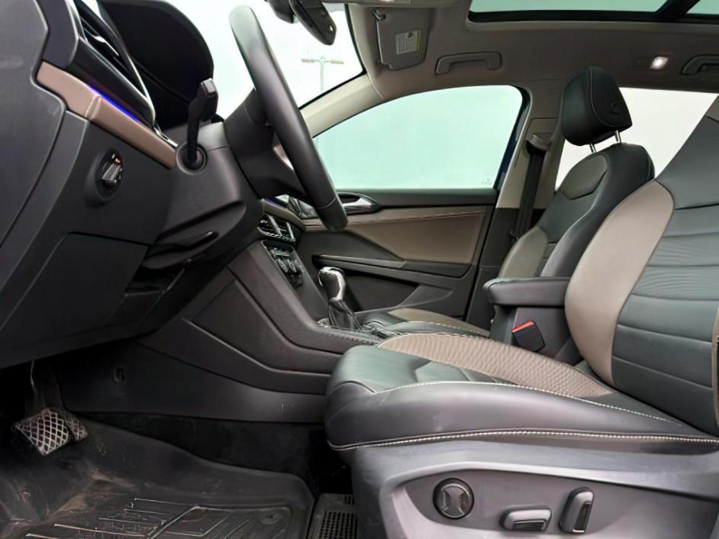 2022 Cornflower Blue /Gray/Black Volkswagen Taos (3VV2X7B2XNM) with an 15L I-4 gasoline direct injection engine, Automatic transmission, located at 1175 N Woodruff Ave, Idaho Falls, ID, 83401, 43.506901, -111.999657 - At Timberline Auto, finding a great deal on your next vehicle is always easy! Our experienced sales staff's goal is to help find you the right vehicle at the right price! Our knowledgeable finance department has options for almost any credit score. We offer extended service contract options to prote - Photo#11