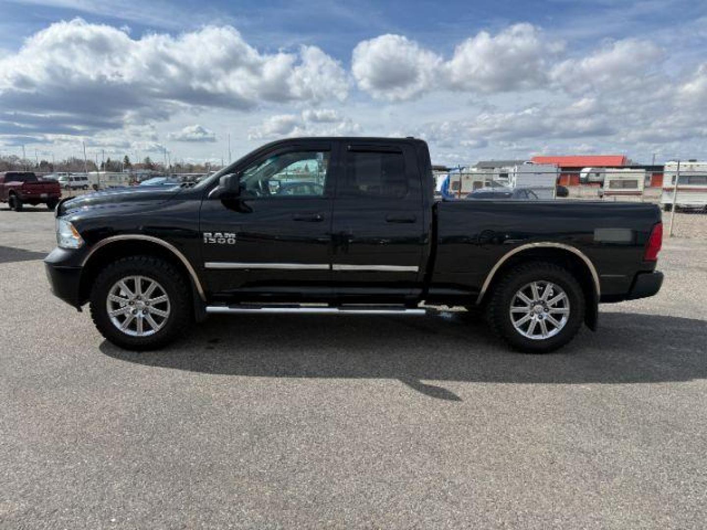 2013 BLACK /CLOTH Ram 1500 (1C6RR7FG7DS) with an 36 V6 engine, Automatic transmission, located at 1175 N Woodruff Ave, Idaho Falls, ID, 83401, 43.506901, -111.999657 - At Timberline Auto, finding a great deal on your next vehicle is always easy! Our experienced sales staff's goal is to help find you the right vehicle at the right price! Our knowledgeable finance department has options for almost any credit score. We offer extended service contract options to prote - Photo#1