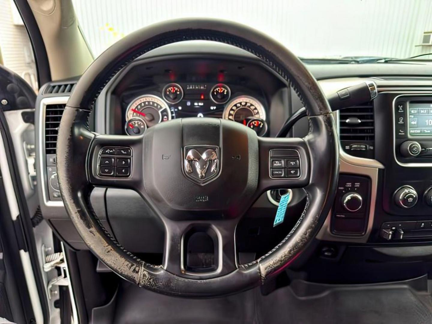 2015 Bright White Clearcoat /Diesel Gray/Black Ram 2500 SLT (3C6UR5DJ5FG) with an HEMI 6.4L V-8 VVT variable valve control engine, AUTOMATIC transmission, located at 1235 N Woodruff Ave., Idaho Falls, 83401, (208) 523-1053, 43.507172, -112.000488 - At Timberline Auto, finding a great deal on your next vehicle is always easy! Our experienced sales staff's goal is to help find you the right vehicle at the right price! Our knowledgeable finance department has options for almost any credit score. We offer extended service contract options to prote - Photo#14