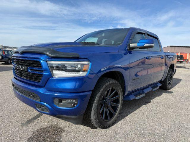 2019 BLUE /Black Ram 1500 Rebel (1C6SRFLT0KN) with an HEMI 5.7L V-8 variable valve control engine, AUTOMATIC transmission, located at 1235 N Woodruff Ave., Idaho Falls, 83401, (208) 523-1053, 43.507172, -112.000488 - This 2019 Ram 1500 HEMI Sport stands out instantly with its eye-catching blue finish paired with matching blue Fuel wheels that give it a bold, custom street presence. Powered by a 5.7L HEMI V8, it brings strong, responsive performance that fits just as well for daily driving as it does for hauling- Photo#26