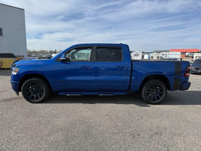 2019 BLUE /Black Ram 1500 Rebel (1C6SRFLT0KN) with an HEMI 5.7L V-8 variable valve control engine, AUTOMATIC transmission, located at 1235 N Woodruff Ave., Idaho Falls, 83401, (208) 523-1053, 43.507172, -112.000488 - This 2019 Ram 1500 HEMI Sport stands out instantly with its eye-catching blue finish paired with matching blue Fuel wheels that give it a bold, custom street presence. Powered by a 5.7L HEMI V8, it brings strong, responsive performance that fits just as well for daily driving as it does for hauling- Photo#27