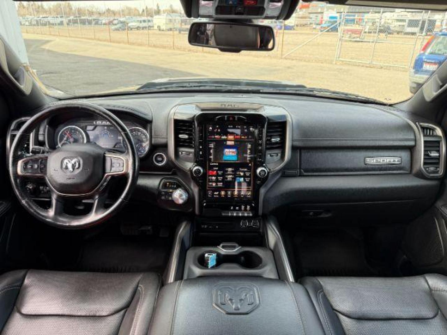 2019 BLUE /Black Ram 1500 (1C6SRFLT0KN) with an HEMI 57L V-8 variable valve control engine, Automatic transmission, located at 1175 N Woodruff Ave, Idaho Falls, ID, 83401, 43.506901, -111.999657 - At Timberline Auto, finding a great deal on your next vehicle is always easy! Our experienced sales staff's goal is to help find you the right vehicle at the right price! Our knowledgeable finance department has options for almost any credit score. We offer extended service contract options to prote - Photo#48