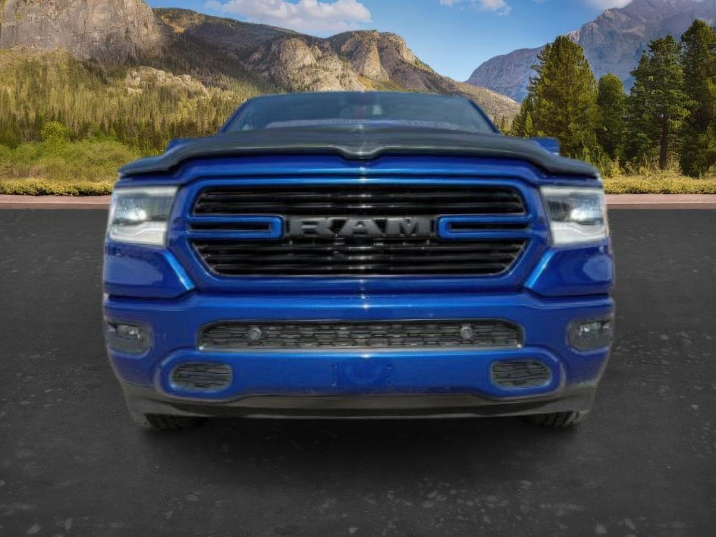2019 BLUE /Black Ram 1500 (1C6SRFLT0KN) with an HEMI 57L V-8 variable valve control engine, Automatic transmission, located at 1175 N Woodruff Ave, Idaho Falls, ID, 83401, 43.506901, -111.999657 - At Timberline Auto, finding a great deal on your next vehicle is always easy! Our experienced sales staff's goal is to help find you the right vehicle at the right price! Our knowledgeable finance department has options for almost any credit score. We offer extended service contract options to prote - Photo#8