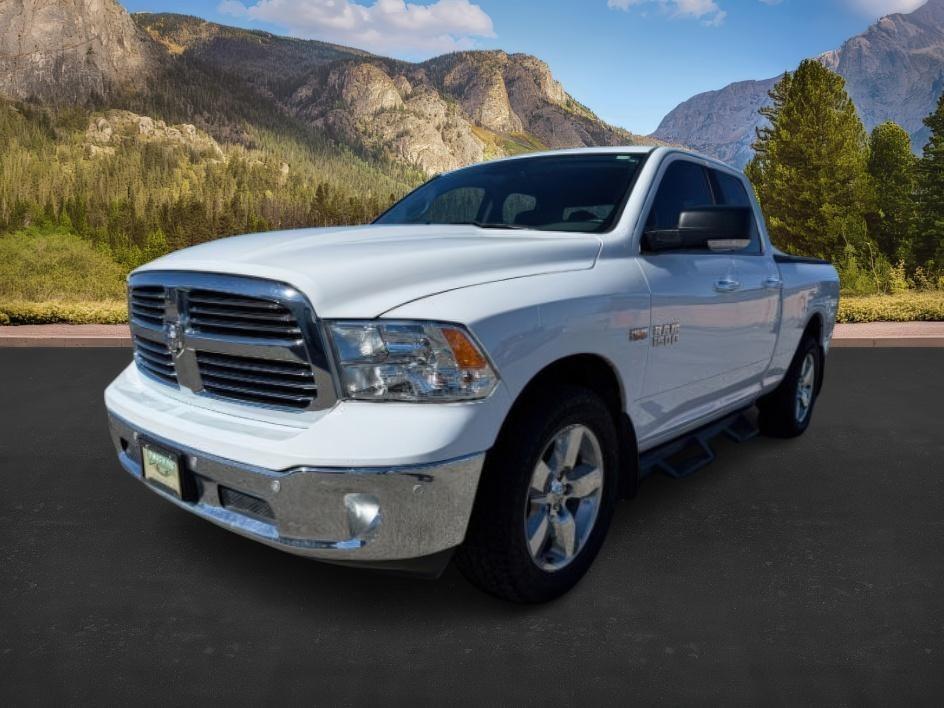 2017 WHITE /CLOTH Ram 1500 BIG HORN (1C6RR7GT9HS) with an 5.7L V8 engine, AUTOMATIC transmission, located at 1235 N Woodruff Ave., Idaho Falls, 83401, (208) 523-1053, 43.507172, -112.000488 - Full size truck space and everyday practicality come together in this 2017 Ram 1500 Crew Cab 4x4 equipped with a 5.7L HEMI V8 engine. The crew cab layout adds generous passenger room, making it a strong fit for family travel, commuting, and day to day driving while still maintaining the cargo flexib- Photo#0