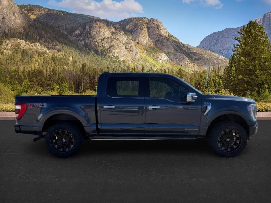 2021 BLUE /Black Ford F-150 Platinum (1FTFW1ED2MF) with an 3.5L V6 POWER BOOST HYBRID engine, AUTOMATIC transmission, located at 1235 N Woodruff Ave., Idaho Falls, 83401, (208) 523-1053, 43.507172, -112.000488 - At Timberline Auto, finding a great deal on your next vehicle is always easy! Our experienced sales staff's goal is to help find you the right vehicle at the right price! Our knowledgeable finance department has options for almost any credit score. We offer extended service contract options to prote- Photo#6