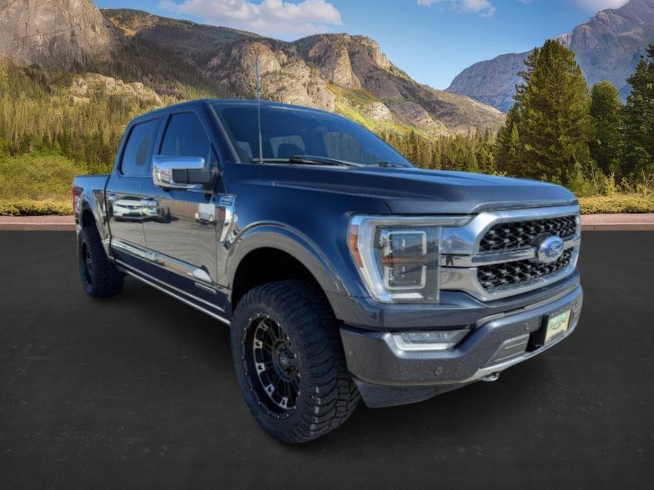 2021 BLUE /Black Ford F-150 Platinum (1FTFW1ED2MF) with an 3.5L V6 POWER BOOST HYBRID engine, AUTOMATIC transmission, located at 1235 N Woodruff Ave., Idaho Falls, 83401, (208) 523-1053, 43.507172, -112.000488 - At Timberline Auto, finding a great deal on your next vehicle is always easy! Our experienced sales staff's goal is to help find you the right vehicle at the right price! Our knowledgeable finance department has options for almost any credit score. We offer extended service contract options to prote- Photo#7