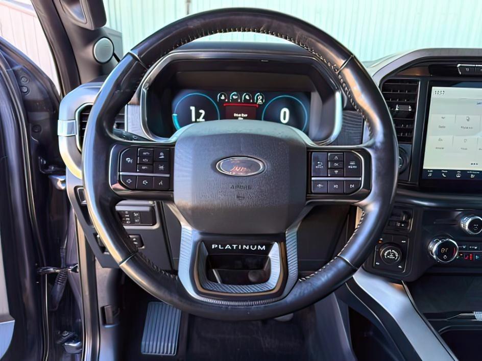 2021 BLUE /Black Ford F-150 Platinum (1FTFW1ED2MF) with an 3.5L V6 POWER BOOST HYBRID engine, AUTOMATIC transmission, located at 1235 N Woodruff Ave., Idaho Falls, 83401, (208) 523-1053, 43.507172, -112.000488 - At Timberline Auto, finding a great deal on your next vehicle is always easy! Our experienced sales staff's goal is to help find you the right vehicle at the right price! Our knowledgeable finance department has options for almost any credit score. We offer extended service contract options to prote- Photo#14
