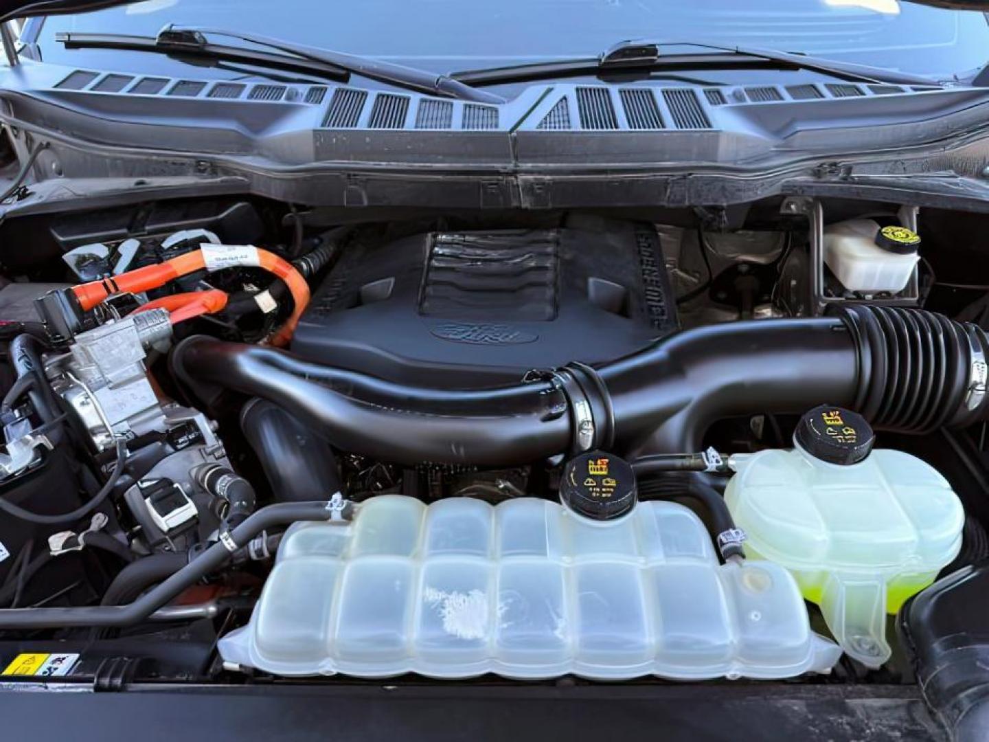 2021 BLUE /Black Ford F-150 (1FTFW1ED2MF) with an 35L V6 POWER BOOST HYBRID engine, Automatic transmission, located at 1175 N Woodruff Ave, Idaho Falls, ID, 83401, 43.506901, -111.999657 - At Timberline Auto, finding a great deal on your next vehicle is always easy! Our experienced sales staff's goal is to help find you the right vehicle at the right price! Our knowledgeable finance department has options for almost any credit score. We offer extended service contract options to prote - Photo#25