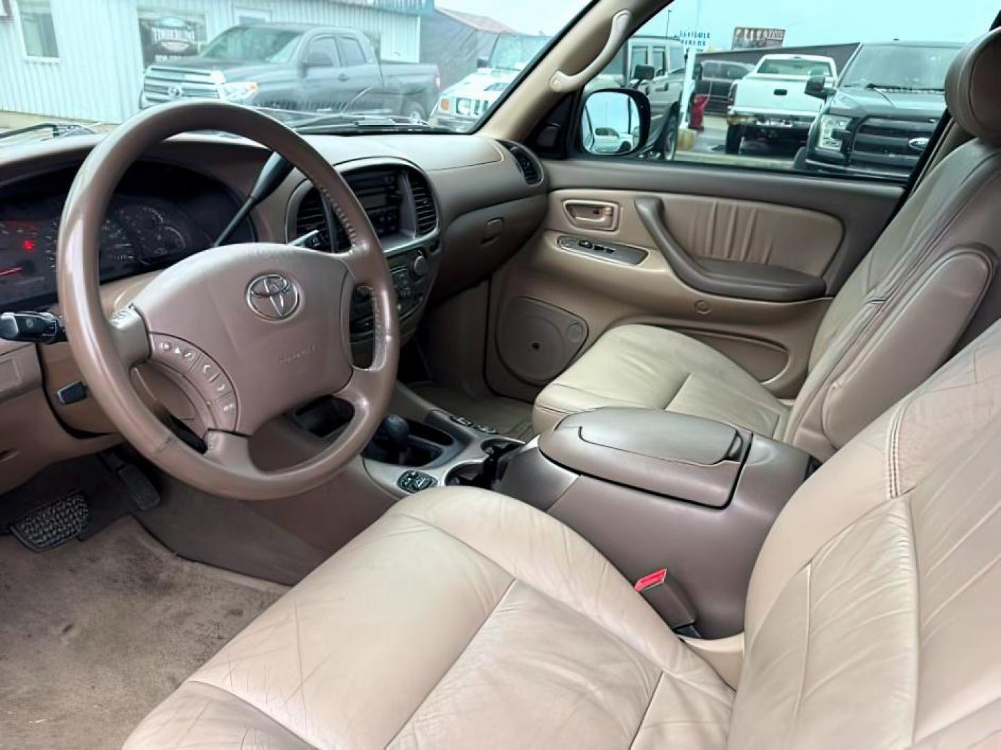 2004 GRAY /Charcoal Toyota Sequoia (5TDBT48A74S) with an 47L V-8 DOHC engine, Automatic transmission, located at 1175 N Woodruff Ave, Idaho Falls, ID, 83401, 43.506901, -111.999657 - At Timberline Auto, finding a great deal on your next vehicle is always easy! Our experienced sales staff's goal is to help find you the right vehicle at the right price! Our knowledgeable finance department has options for almost any credit score. We offer extended service contract options to prote - Photo#14