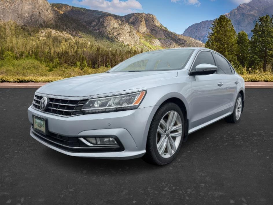 2018 SILVER /Titan Black Volkswagen Passat 2.0T SE (1VWBA7A35JC) with an 2L I-4 gasoline direct injection engine, AUTOMATIC transmission, located at 1235 N Woodruff Ave., Idaho Falls, 83401, (208) 523-1053, 43.507172, -112.000488 - 2018 Volkswagen Passat is a midsize sedan built for smooth, efficient daily driving. Powered by a 1.8L turbocharged I4 engine (VIN verified), it delivers balanced performance for commuting and highway travel. Front-wheel drive provides stable handling in everyday conditions. Inside, it features a to- Photo#0