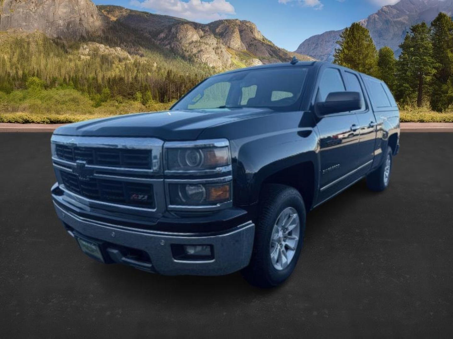 2014 BLACK /Jet Black Chevrolet Silverado 1500 (1GCVKSEC6EZ) with an EcoTec3 53L V-8 gasoline direct injection engine, Automatic transmission, located at 1175 N Woodruff Ave, Idaho Falls, ID, 83401, 43.506901, -111.999657 - At Timberline Auto, finding a great deal on your next vehicle is always easy! Our experienced sales staff's goal is to help find you the right vehicle at the right price! Our knowledgeable finance department has options for almost any credit score. We offer extended service contract options to prote - Photo#0
