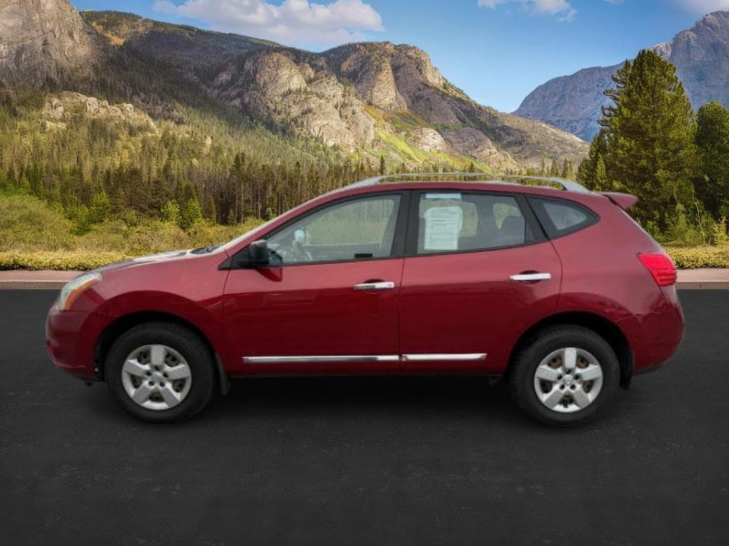 2015 RED /Black Nissan Rogue Select (JN8AS5MV4FW) with an 25L I-4 DOHC engine, Automatic transmission, located at 1175 N Woodruff Ave, Idaho Falls, ID, 83401, 43.506901, -111.999657 - At Timberline Auto, finding a great deal on your next vehicle is always easy! Our experienced sales staff's goal is to help find you the right vehicle at the right price! Our knowledgeable finance department has options for almost any credit score. We offer extended service contract options to prote - Photo#1