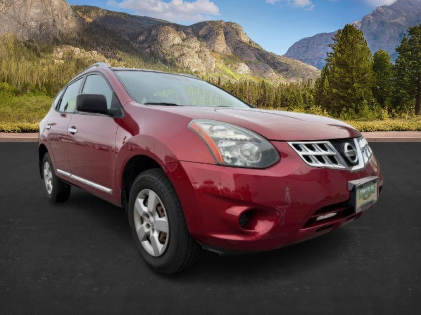 2015 RED /Black Nissan Rogue Select (JN8AS5MV4FW) with an 25L I-4 DOHC engine, Automatic transmission, located at 1175 N Woodruff Ave, Idaho Falls, ID, 83401, 43.506901, -111.999657 - At Timberline Auto, finding a great deal on your next vehicle is always easy! Our experienced sales staff's goal is to help find you the right vehicle at the right price! Our knowledgeable finance department has options for almost any credit score. We offer extended service contract options to prote - Photo#9
