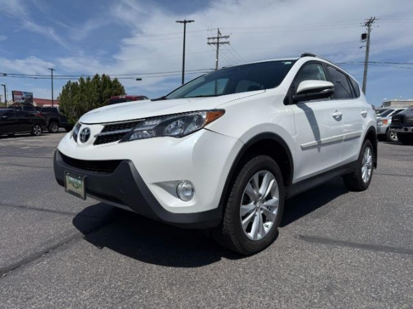 2013 WHITE /Black Toyota RAV4 (2T3DFREV8DW) with an 25L L4 DOHC 16V engine, Automatic transmission, located at 1175 N Woodruff Ave, Idaho Falls, ID, 83401, 43.506901, -111.999657 - Photo#29