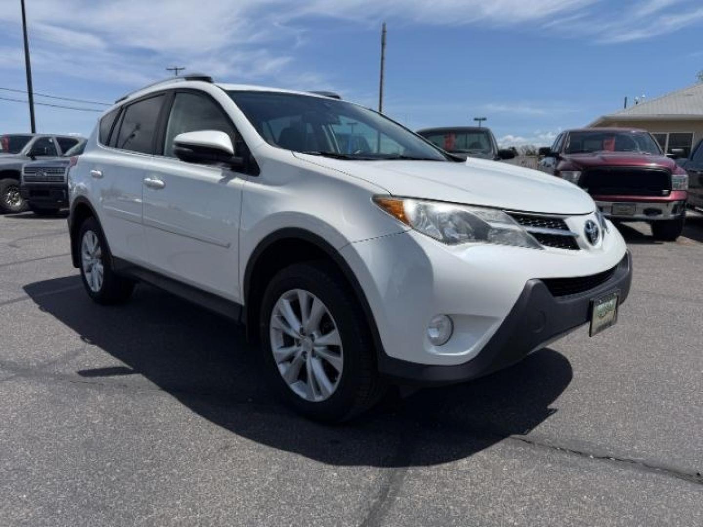 2013 WHITE /Black Toyota RAV4 (2T3DFREV8DW) with an 25L L4 DOHC 16V engine, Automatic transmission, located at 1175 N Woodruff Ave, Idaho Falls, ID, 83401, 43.506901, -111.999657 - Photo#38