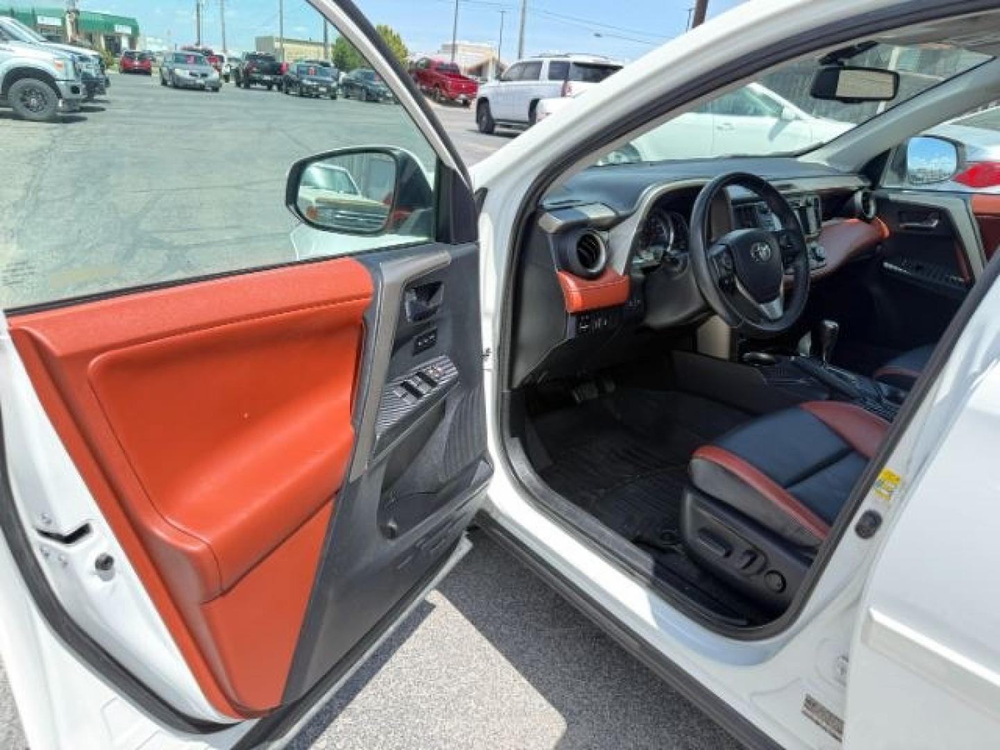 2013 WHITE /Black Toyota RAV4 (2T3DFREV8DW) with an 25L L4 DOHC 16V engine, Automatic transmission, located at 1175 N Woodruff Ave, Idaho Falls, ID, 83401, 43.506901, -111.999657 - Photo#42