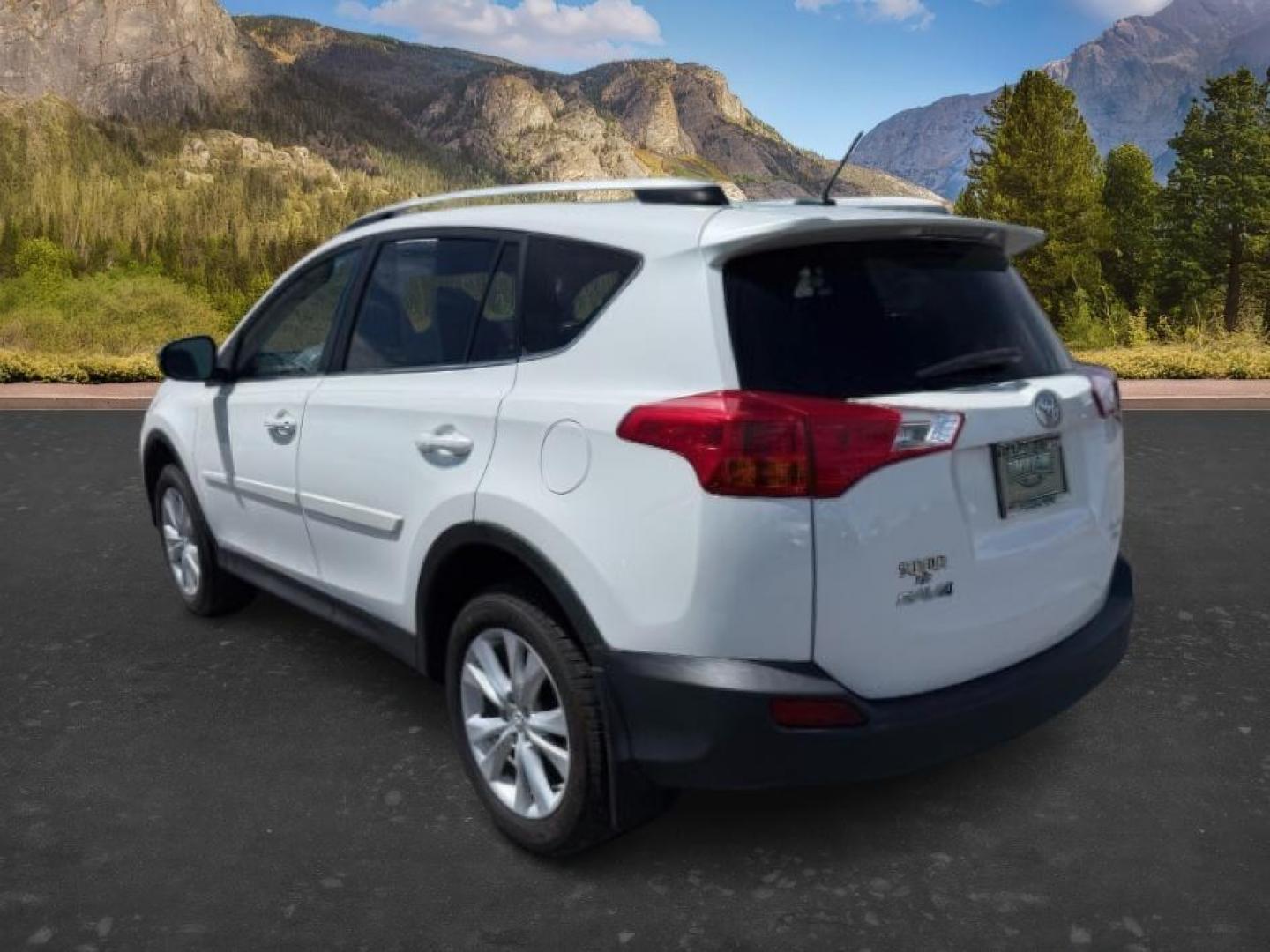 2013 WHITE /Black Toyota RAV4 (2T3DFREV8DW) with an 25L L4 DOHC 16V engine, Automatic transmission, located at 1175 N Woodruff Ave, Idaho Falls, ID, 83401, 43.506901, -111.999657 - Photo#2