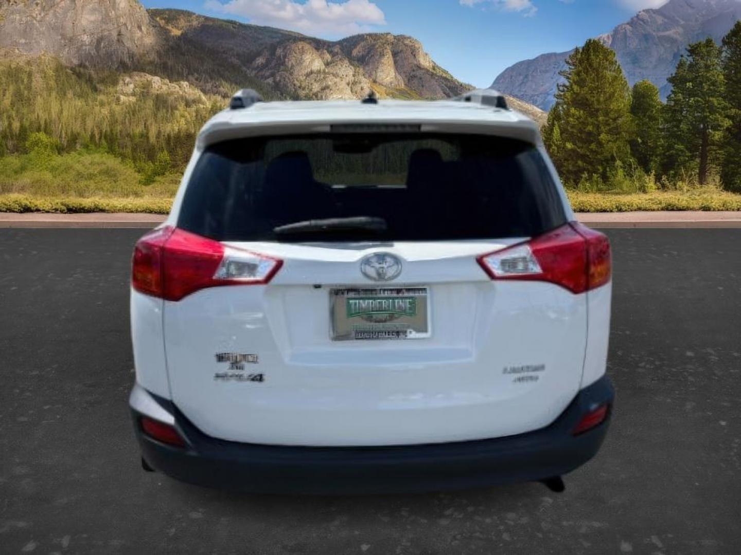 2013 WHITE /Black Toyota RAV4 (2T3DFREV8DW) with an 25L L4 DOHC 16V engine, Automatic transmission, located at 1175 N Woodruff Ave, Idaho Falls, ID, 83401, 43.506901, -111.999657 - Photo#3