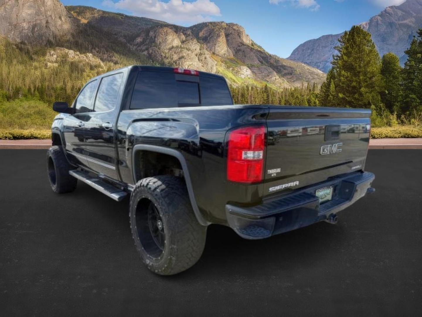2015 Onyx Black /Jet Black GMC Sierra 1500 (3GTU2WEJ6FG) with an EcoTec3 62L V-8 gasoline direct injection engine, Automatic transmission, located at 1175 N Woodruff Ave, Idaho Falls, ID, 83401, 43.506901, -111.999657 - At Timberline Auto, finding a great deal on your next vehicle is always easy! Our experienced sales staff's goal is to help find you the right vehicle at the right price! Our knowledgeable finance department has options for almost any credit score. We offer extended service contract options to prote - Photo#2