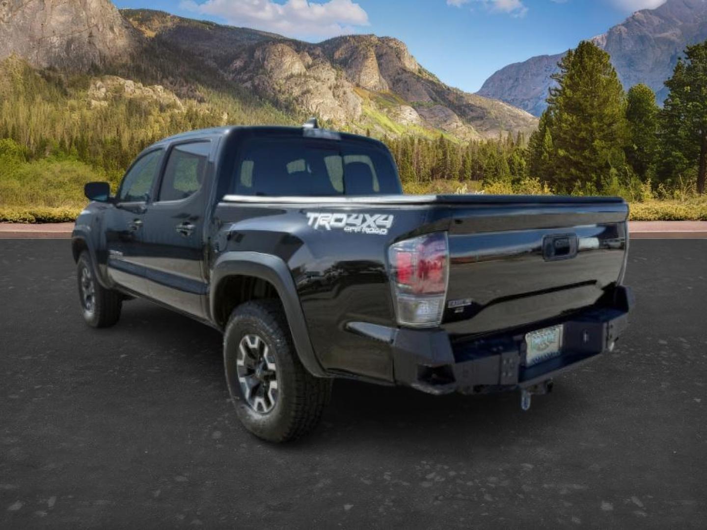 2021 Midnight Black Metallic /Black/Gun Metal Toyota Tacoma 4WD (3TMCZ5AN1MM) with an 35L V-6 portdirect injection engine, Automatic transmission, located at 1175 N Woodruff Ave, Idaho Falls, ID, 83401, 43.506901, -111.999657 - At Timberline Auto, finding a great deal on your next vehicle is always easy! Our experienced sales staff's goal is to help find you the right vehicle at the right price! Our knowledgeable finance department has options for almost any credit score. We offer extended service contract options to prote - Photo#2