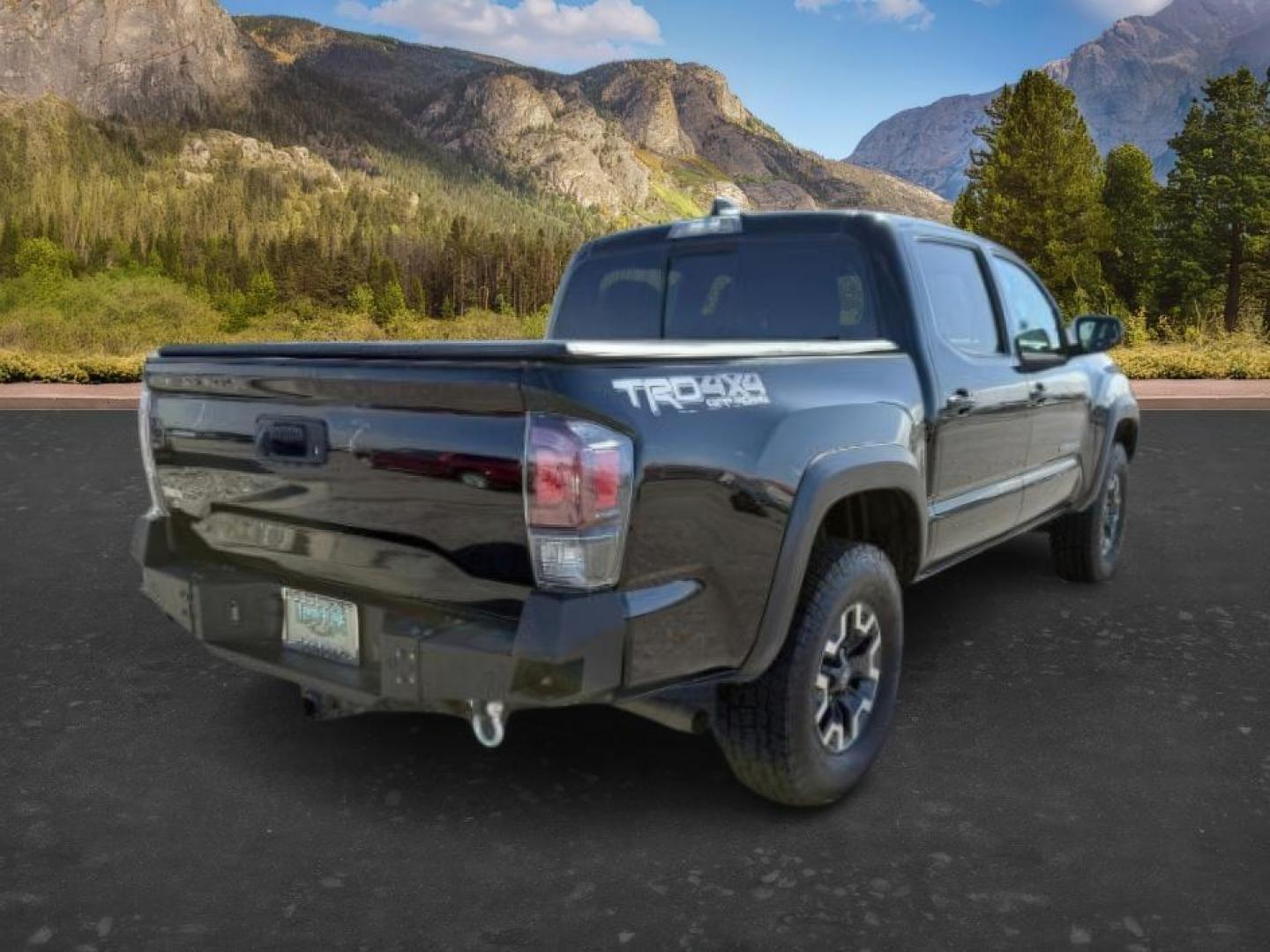2021 Midnight Black Metallic /Black/Gun Metal Toyota Tacoma 4WD (3TMCZ5AN1MM) with an 35L V-6 portdirect injection engine, Automatic transmission, located at 1175 N Woodruff Ave, Idaho Falls, ID, 83401, 43.506901, -111.999657 - At Timberline Auto, finding a great deal on your next vehicle is always easy! Our experienced sales staff's goal is to help find you the right vehicle at the right price! Our knowledgeable finance department has options for almost any credit score. We offer extended service contract options to prote - Photo#6