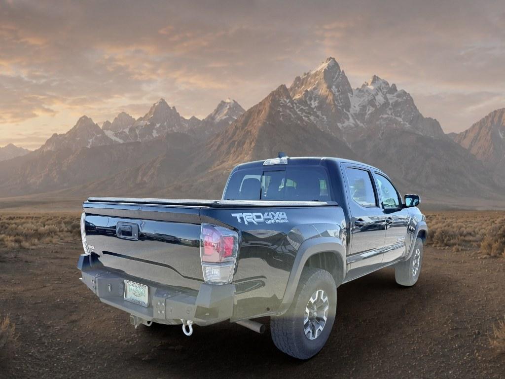 2021 Midnight Black Metallic /Cement Toyota Tacoma TRD Off Road (3TMCZ5AN1MM) with an V6, 3.5L engine, 6-speed automatic transmission, located at 1175 N Woodruff Ave, Idaho Falls, ID, 83401, 43.506901, -111.999657 - <b>Vehicle Details</b><br>Discover adventure-ready capability in this **pre-owned 2021 Toyota Tacoma TRD Off-Road 4WD** for sale in **Idaho Falls, ID**. Built for drivers who want rugged performance, smart technology, and everyday comfort, this Toyota Tacoma is powered by a strong **V6 3.5L gasoline- Photo#4