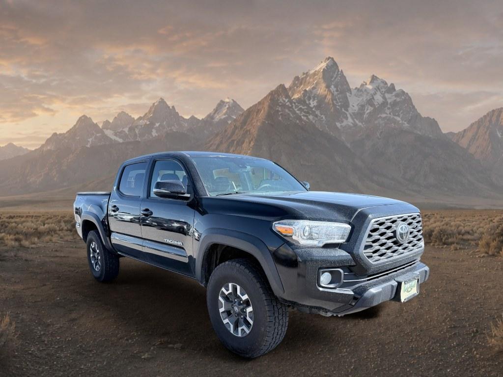 2021 Midnight Black Metallic /Cement Toyota Tacoma TRD Off Road (3TMCZ5AN1MM) with an V6, 3.5L engine, 6-speed automatic transmission, located at 1175 N Woodruff Ave, Idaho Falls, ID, 83401, 43.506901, -111.999657 - <b>Vehicle Details</b><br>Discover adventure-ready capability in this **pre-owned 2021 Toyota Tacoma TRD Off-Road 4WD** for sale in **Idaho Falls, ID**. Built for drivers who want rugged performance, smart technology, and everyday comfort, this Toyota Tacoma is powered by a strong **V6 3.5L gasoline- Photo#6
