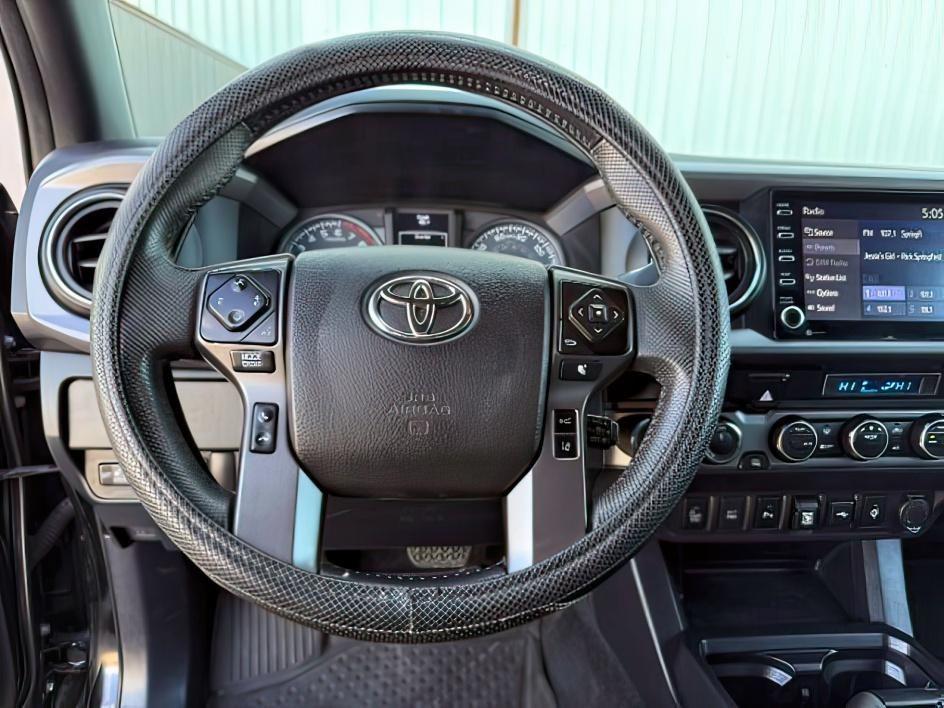 2021 Midnight Black Metallic /Cement Toyota Tacoma TRD Off Road (3TMCZ5AN1MM) with an V6, 3.5L engine, 6-speed automatic transmission, located at 1175 N Woodruff Ave, Idaho Falls, ID, 83401, 43.506901, -111.999657 - <b>Vehicle Details</b><br>Discover adventure-ready capability in this **pre-owned 2021 Toyota Tacoma TRD Off-Road 4WD** for sale in **Idaho Falls, ID**. Built for drivers who want rugged performance, smart technology, and everyday comfort, this Toyota Tacoma is powered by a strong **V6 3.5L gasoline- Photo#39
