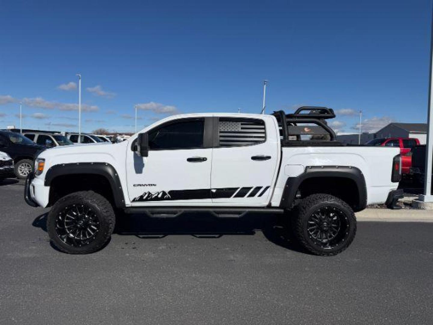 2019 WHITE /Jet Black GMC Canyon (1GTG5CEN4K1) with an 36L V-6 gasoline direct injection engine, Automatic transmission, located at 1175 N Woodruff Ave, Idaho Falls, ID, 83401, 43.506901, -111.999657 - At Timberline Auto, finding a great deal on your next vehicle is always easy! Our experienced sales staff's goal is to help find you the right vehicle at the right price! Our knowledgeable finance department has options for almost any credit score. We offer extended service contract options to prote - Photo#1
