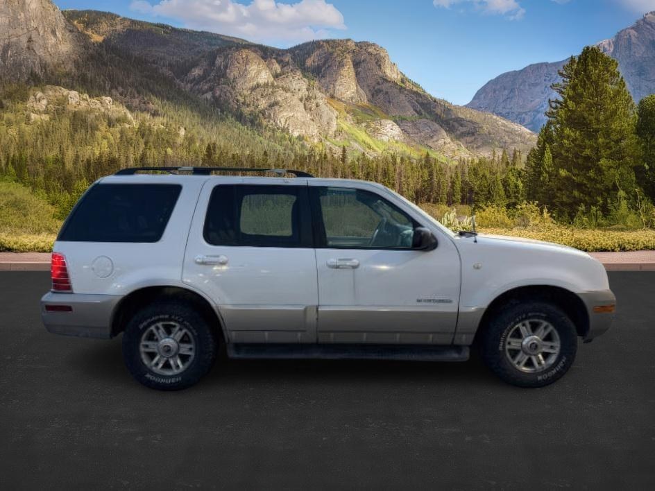 2002 WHITE /CLOTH Mercury Mountaineer BASE (4M2ZU86E52Z) with an 4.0L V6 engine, AUTOMATIC transmission, located at 1235 N Woodruff Ave., Idaho Falls, 83401, (208) 523-1053, 43.507172, -112.000488 - At Timberline Auto, finding a great deal on your next vehicle is always easy! Our experienced sales staff goal is to help find you the right vehicle at the right price! Our knowledgeable finance department has options for almost any credit score. We offer extended service contract options to prot - Photo#0