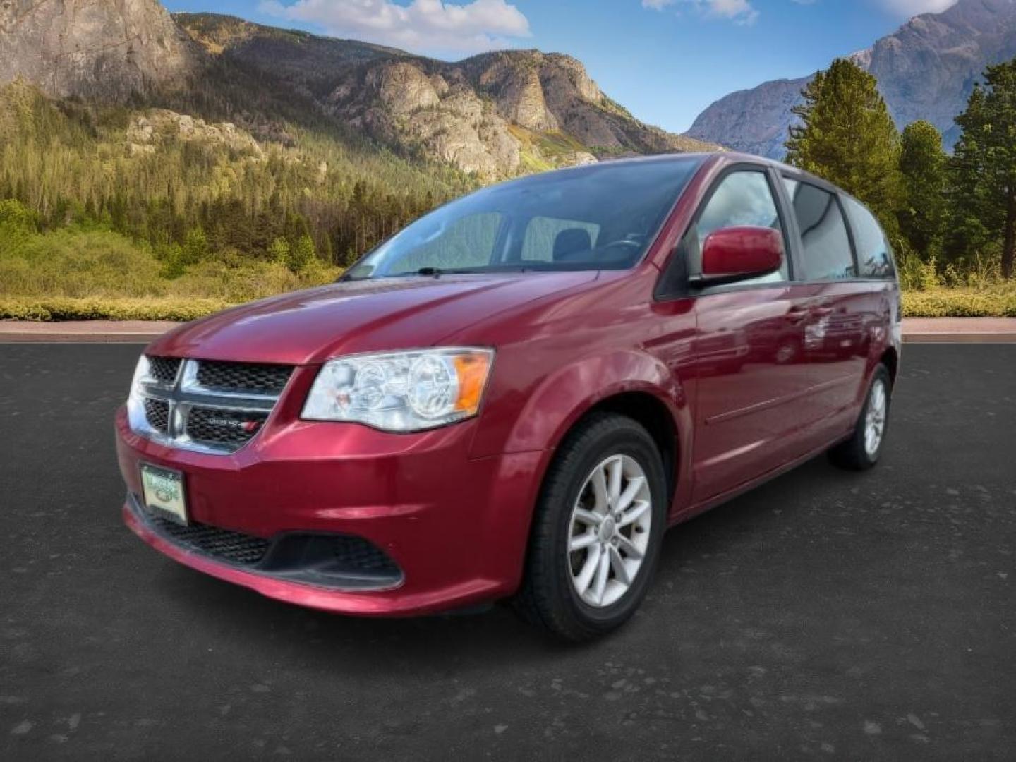 2015 MAROON /Black Dodge Grand Caravan (2C4RDGCG0FR) with an 36L V-6 DOHC engine, Automatic transmission, located at 1175 N Woodruff Ave, Idaho Falls, ID, 83401, 43.506901, -111.999657 - At Timberline Auto, finding a great deal on your next vehicle is always easy! Our experienced sales staff's goal is to help find you the right vehicle at the right price! Our knowledgeable finance department has options for almost any credit score. We offer extended service contract options to prote - Photo#0