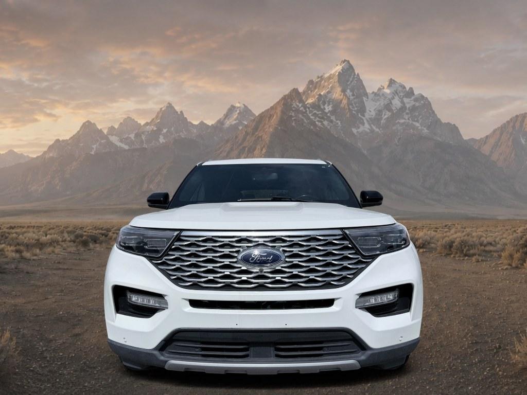 2020 Star White Metallic Tri-Coat /Ebony Ford Explorer Platinum (1FM5K8HC1LG) with an V6, 3.0L engine, 10-speed automatic transmission, located at 1175 N Woodruff Ave, Idaho Falls, ID, 83401, 43.506901, -111.999657 - <b>Vehicle Details</b><br>Experience refined capability and premium comfort in this pre-owned 2020 Ford Explorer Platinum 4WD, now available in Idaho Falls, ID. Powered by a strong V6 3.0L gasoline engine, this Ford Explorer delivers confident performance for commuting, family travel, and weekend ad- Photo#7