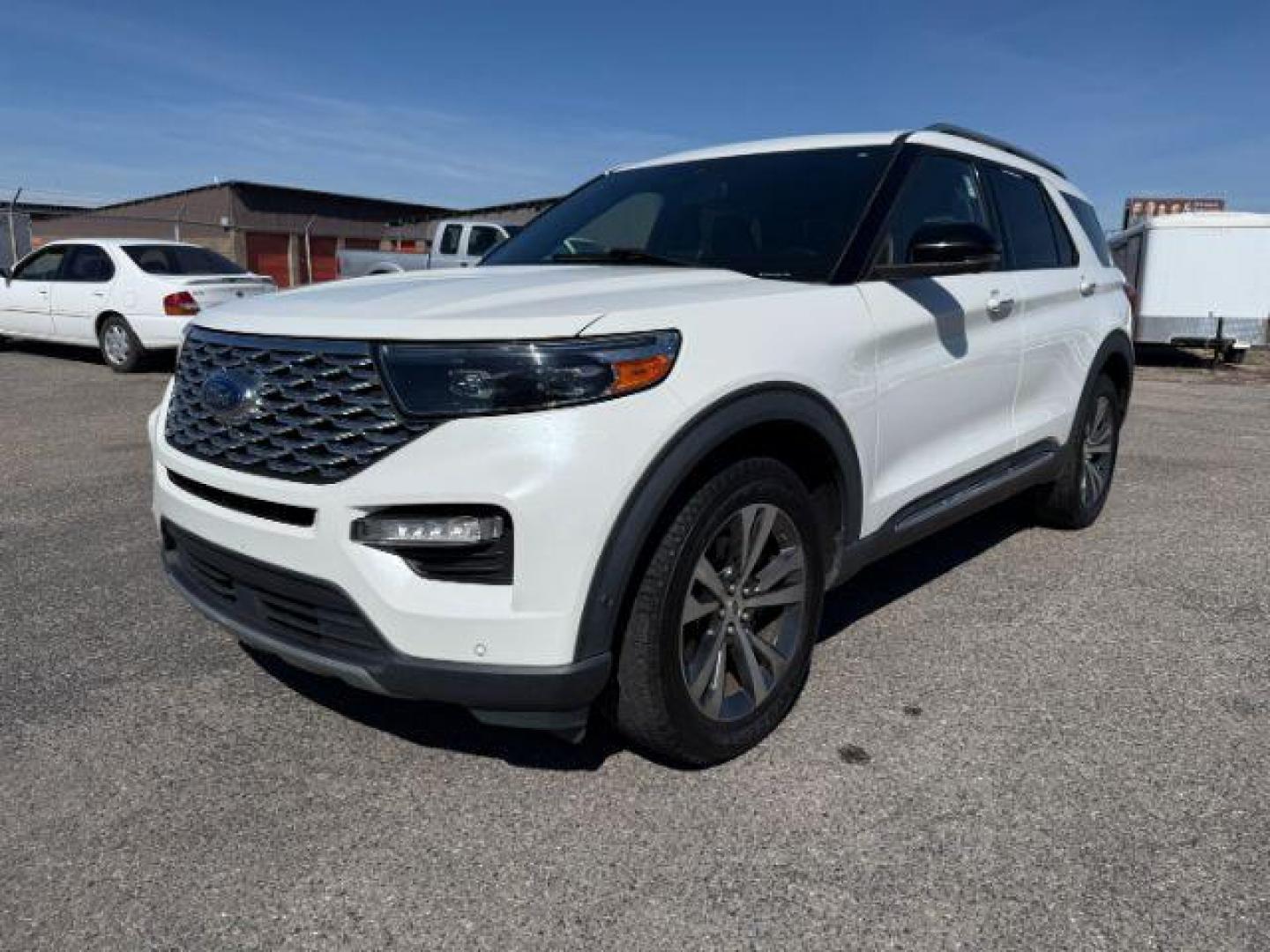 2020 WHITE /Ebony Ford Explorer Platinum (1FM5K8HC1LG) with an EcoBoost 3L V-6 gasoline direct injection engine, AUTOMATIC transmission, located at 1235 N Woodruff Ave., Idaho Falls, 83401, (208) 523-1053, 43.507172, -112.000488 - Photo#27