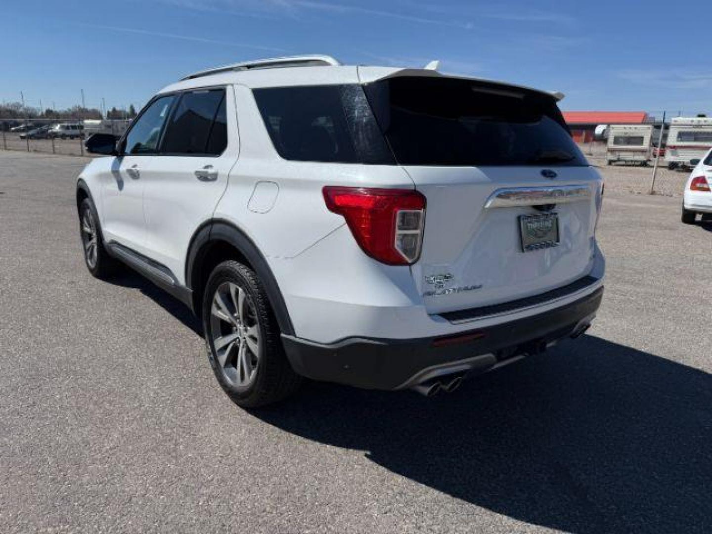 2020 WHITE /Ebony Ford Explorer Platinum (1FM5K8HC1LG) with an EcoBoost 3L V-6 gasoline direct injection engine, AUTOMATIC transmission, located at 1235 N Woodruff Ave., Idaho Falls, 83401, (208) 523-1053, 43.507172, -112.000488 - Photo#29