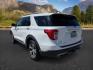2020 WHITE /Ebony Ford Explorer Platinum (1FM5K8HC1LG) with an EcoBoost 3L V-6 gasoline direct injection engine, AUTOMATIC transmission, located at 1235 N Woodruff Ave., Idaho Falls, 83401, (208) 523-1053, 43.507172, -112.000488 - Photo#2