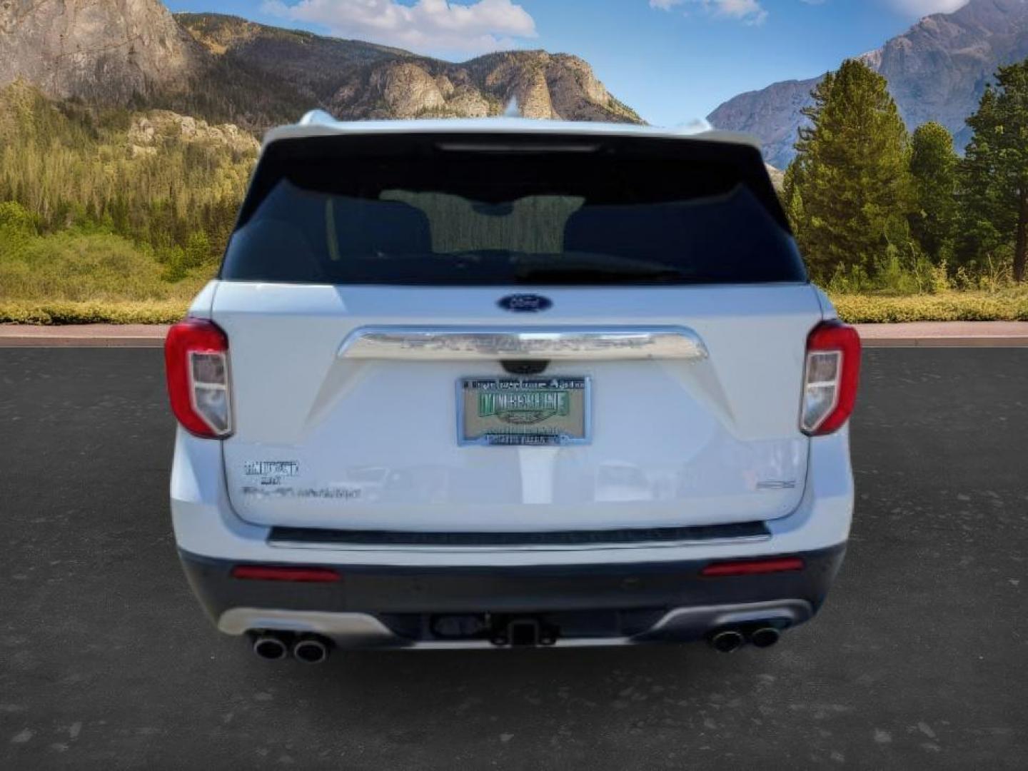 2020 WHITE /Ebony Ford Explorer Platinum (1FM5K8HC1LG) with an EcoBoost 3L V-6 gasoline direct injection engine, AUTOMATIC transmission, located at 1235 N Woodruff Ave., Idaho Falls, 83401, (208) 523-1053, 43.507172, -112.000488 - Photo#3
