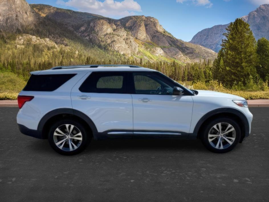 2020 WHITE /Ebony Ford Explorer Platinum (1FM5K8HC1LG) with an EcoBoost 3L V-6 gasoline direct injection engine, AUTOMATIC transmission, located at 1235 N Woodruff Ave., Idaho Falls, 83401, (208) 523-1053, 43.507172, -112.000488 - At Timberline Auto, finding a great deal on your next vehicle is always easy! Our experienced sales staff's goal is to help find you the right vehicle at the right price! Our knowledgeable finance department has options for almost any credit score. We offer extended service contract options to prote- Photo#6
