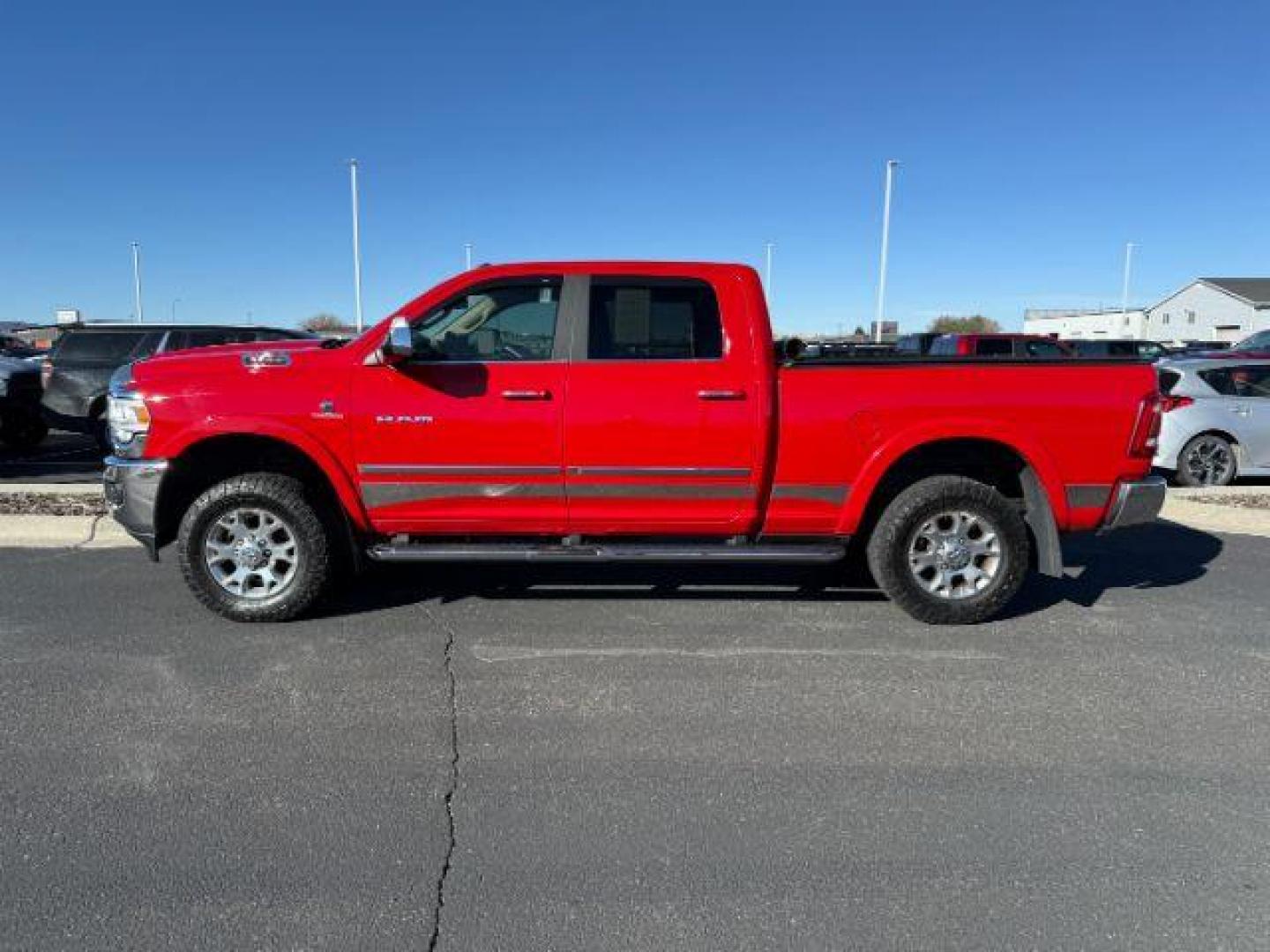 2021 RED /LEATHER Ram 2500 (3C6UR5FL2MG) with an 67L engine, Automatic transmission, located at 1175 N Woodruff Ave, Idaho Falls, ID, 83401, 43.506901, -111.999657 - At Timberline Auto, finding a great deal on your next vehicle is always easy! Our experienced sales staff's goal is to help find you the right vehicle at the right price! Our knowledgeable finance department has options for almost any credit score. We offer extended service contract options to prote - Photo#1