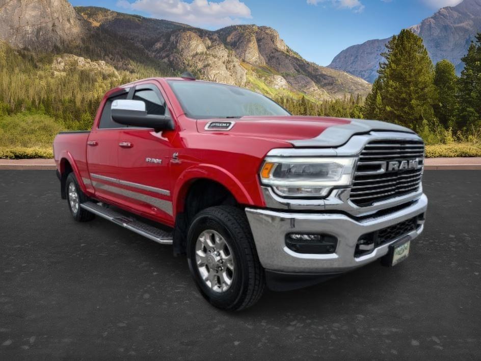 2021 RED /LEATHER Ram 2500 LARAMIE (3C6UR5FL2MG) with an 6.7L engine, AUTOMATIC transmission, located at 1235 N Woodruff Ave., Idaho Falls, 83401, (208) 523-1053, 43.507172, -112.000488 - At Timberline Auto, finding a great deal on your next vehicle is always easy! Our experienced sales staff's goal is to help find you the right vehicle at the right price! Our knowledgeable finance department has options for almost any credit score. We offer extended service contract options to prote- Photo#8