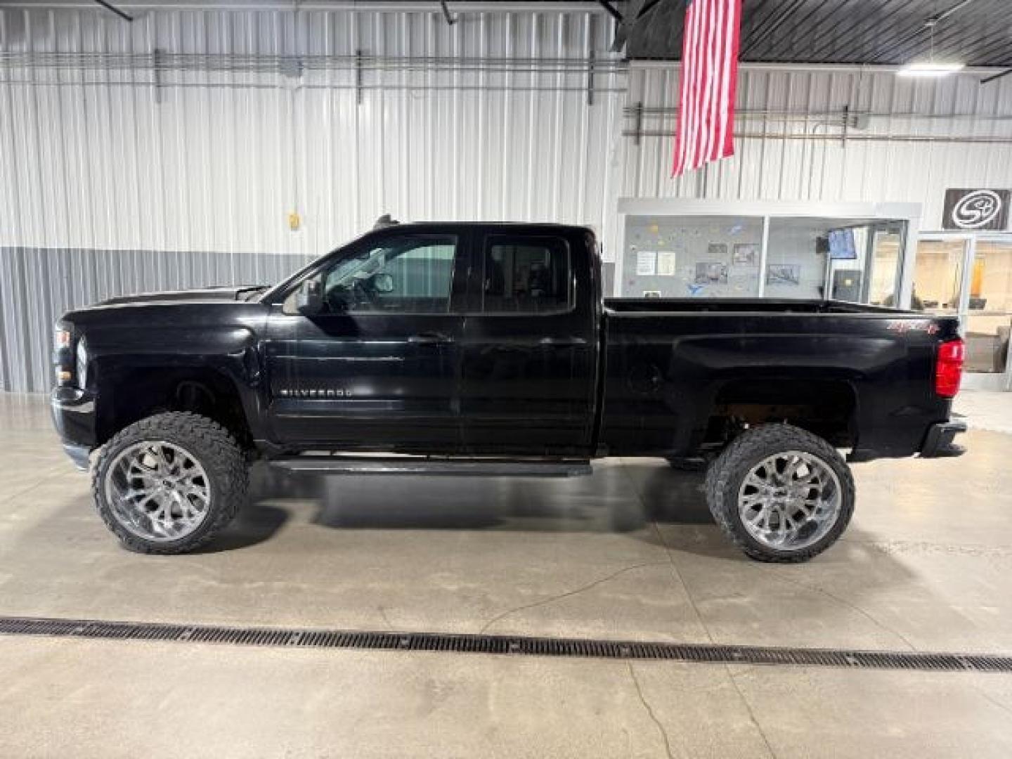 2019 BLACK /CLOTH Chevrolet Silverado 1500 Work Truck Double Cab 4WD (2GCVKPEC1K1) with an 5.3L V8 OHV 16V engine, 6-Speed Automatic transmission, located at 1235 N Woodruff Ave., Idaho Falls, 83401, (208) 523-1053, 43.507172, -112.000488 - At Timberline Auto, finding a great deal on your next vehicle is always easy! Our experienced sales staff's goal is to help find you the right vehicle at the right price! Our knowledgeable finance department has options for almost any credit score. We offer extended service contract options to prote - Photo#1
