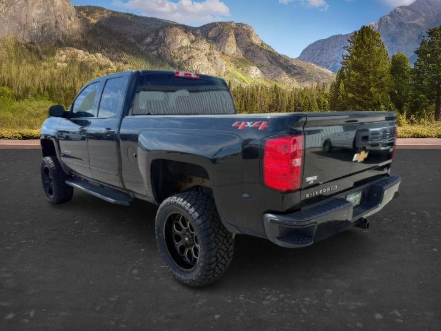 2019 BLACK /CLOTH Chevrolet Silverado 1500 Work Truck Double Cab 4WD (2GCVKPEC1K1) with an 5.3L V8 OHV 16V engine, 6-Speed Automatic transmission, located at 1235 N Woodruff Ave., Idaho Falls, 83401, (208) 523-1053, 43.507172, -112.000488 - At Timberline Auto, finding a great deal on your next vehicle is always easy! Our experienced sales staff's goal is to help find you the right vehicle at the right price! Our knowledgeable finance department has options for almost any credit score. We offer extended service contract options to prote - Photo#2