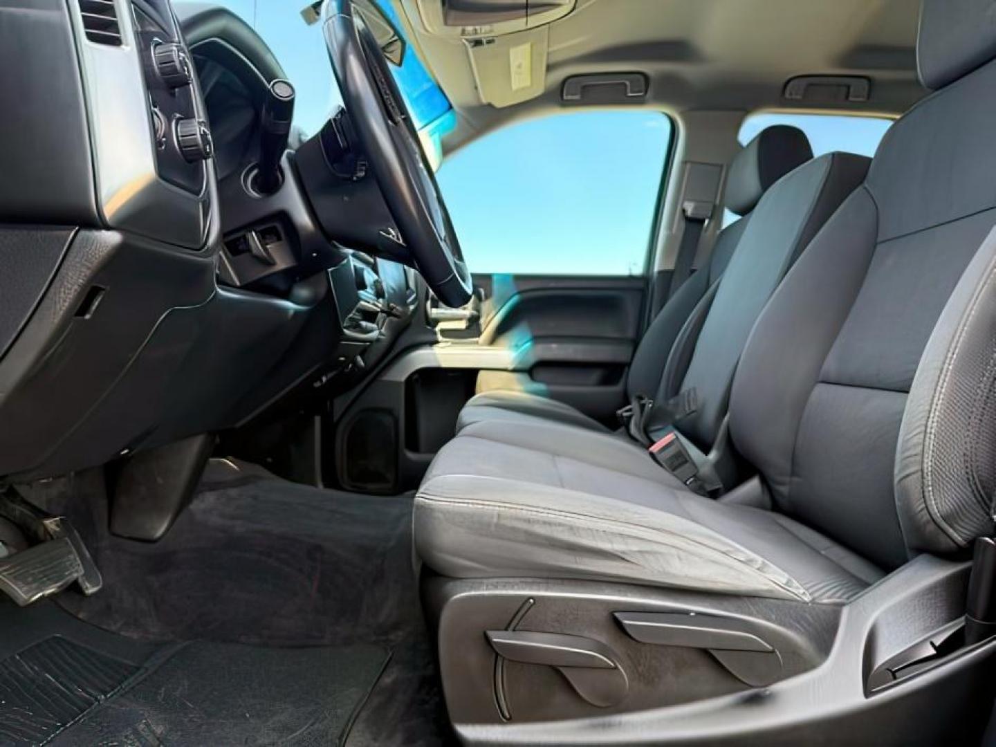 2019 BLACK /CLOTH Chevrolet Silverado 1500 Work Truck Double Cab 4WD (2GCVKPEC1K1) with an 5.3L V8 OHV 16V engine, 6-Speed Automatic transmission, located at 1235 N Woodruff Ave., Idaho Falls, 83401, (208) 523-1053, 43.507172, -112.000488 - At Timberline Auto, finding a great deal on your next vehicle is always easy! Our experienced sales staff's goal is to help find you the right vehicle at the right price! Our knowledgeable finance department has options for almost any credit score. We offer extended service contract options to prote - Photo#13